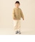 中綿 ノーカラー リバーシブル ブルゾン 2026FW（90～150cm）プチプラ キッズ服 軽アウター