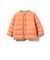 中綿 ノーカラー リバーシブル ブルゾン 2026FW（90～150cm）プチプラ キッズ服 軽アウター