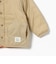 中綿 ノーカラー リバーシブル ブルゾン 2026FW（90～150cm）プチプラ キッズ服 軽アウター