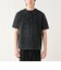 加工 ワッフル ヘンリーネック ショートスリーブ Tシャツ