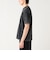 加工 ワッフル ヘンリーネック ショートスリーブ Tシャツ