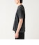加工 ワッフル ヘンリーネック ショートスリーブ Tシャツ