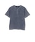 加工 ワッフル ヘンリーネック ショートスリーブ Tシャツ