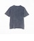 加工 ワッフル ヘンリーネック ショートスリーブ Tシャツ