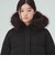河田フェザー ロング ダウンコート