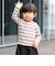 メローリブ Tシャツ 2026FW （90～130cm）プチプラ 人気 ボーダー 着回し ロンT 通園 通学