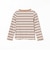 メローリブ Tシャツ 2026FW （90～130cm）プチプラ 人気 ボーダー 着回し ロンT 通園 通学