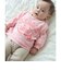 【WEB限定】ベビー スマイル ロングTシャツ 2026FW（70～80cm）子供服 乳児  トップス カットソー  プレゼント