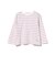ボーダー ロング Tシャツ 2026FW（90～140cm）キッズ 定番 カジュアル プチプラ