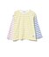 ボーダー ロング Tシャツ 2026FW（90～140cm）キッズ 定番 カジュアル プチプラ
