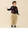 タック バルーン パンツ 2026FW（90～150cm）プチプラ アメカジ カジュアルパンツ ユニセックス