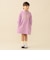 【WEB限定】スウェット ハーフジップ ワンピース 2026FW（90～140cm）