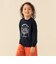 プリント バリエーション ロングTシャツ 2026FW（90～130cm）通園 通学 プチプラ