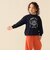 プリント バリエーション ロングTシャツ 2026FW（90～130cm）通園 通学 プチプラ