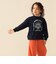 プリント バリエーション ロングTシャツ 2026FW（90～130cm）通園 通学 プチプラ