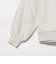 スマイル 刺繍 スウェット プルオーバー
