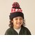 ポンポン ニット帽 2026FW キッズ帽子 ニットキャップ 防寒 通園 通学 プレゼント 男の子 女の子