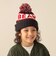 ポンポン ニット帽 2026FW キッズ帽子 ニットキャップ 防寒 通園 通学 プレゼント 男の子 女の子