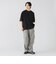 ステッチ 配色 オーバー Tシャツ
