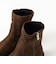 サイドジップ ショートブーツ