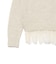 レースVネックニット