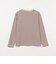 B-HEART ロゴ ボーダー ロングスリーブ Tシャツ