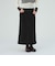 デニムライク ベロア スカート