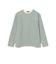 起毛 フェイクレイヤー ロングスリーブTシャツ