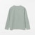起毛 フェイクレイヤー ロングスリーブTシャツ