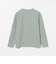 起毛 フェイクレイヤー ロングスリーブTシャツ