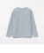 起毛 フェイクレイヤー ロングスリーブTシャツ
