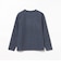起毛 フェイクレイヤー ロングスリーブTシャツ