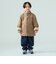 リバーシブル スタンド 襟 コート 2026FW (90～140cm) プチプラ 通園 通学 フリース