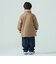 リバーシブル スタンド 襟 コート 2026FW (90～140cm) プチプラ 通園 通学 フリース