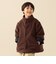 リバーシブル スタンド 襟 コート 2026FW (90～140cm) プチプラ 通園 通学 フリース