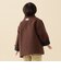 リバーシブル スタンド 襟 コート 2026FW (90～140cm) プチプラ 通園 通学 フリース