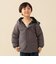 リバーシブル ボア フード コート 2026FW (90～150cm)  総柄 アウター 上着 2WAY 通園 通学 公園