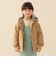 リバーシブル ボア フード コート 2026FW (90～150cm)  総柄 アウター 上着 2WAY 通園 通学 公園