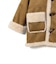 フェイクムートン コート 2026FW (90～150cm) ふわふわ あったか キャメル キッズ服