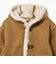 フェイクムートン コート 2026FW (90～150cm) ふわふわ あったか キャメル キッズ服