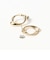 ニュアンス フープ ピアス
