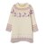 ユキノハナ柄 ニット ワンピース 2026FW（90～140cm） キッズ 子供服  おでかけ クリスマス