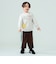 ベロア ライン パンツ 2026FW（90～140cm） イージーパンツ サイドライン スポーティキッズ