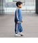 ベロア ライン パンツ 2026FW（90～140cm） イージーパンツ サイドライン スポーティキッズ
