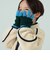 カラー ニット グローブ 2026FW キッズ手袋 5本指グローブ 配色デザイン 寒さ対策 防寒小物 通園通学 ギフト 冬小物