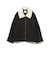 ボア × メルトンライク ブルゾン