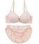 【EFカップ】グラデーションプリント×ソフトワイヤーブラ＆ショーツ