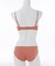 【A～Dカップ】お花刺しゅうレース3/4モールドカップブラ＆ショーツ