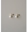 ピアス スノーパール K10