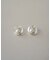 ピアス フープパール K10